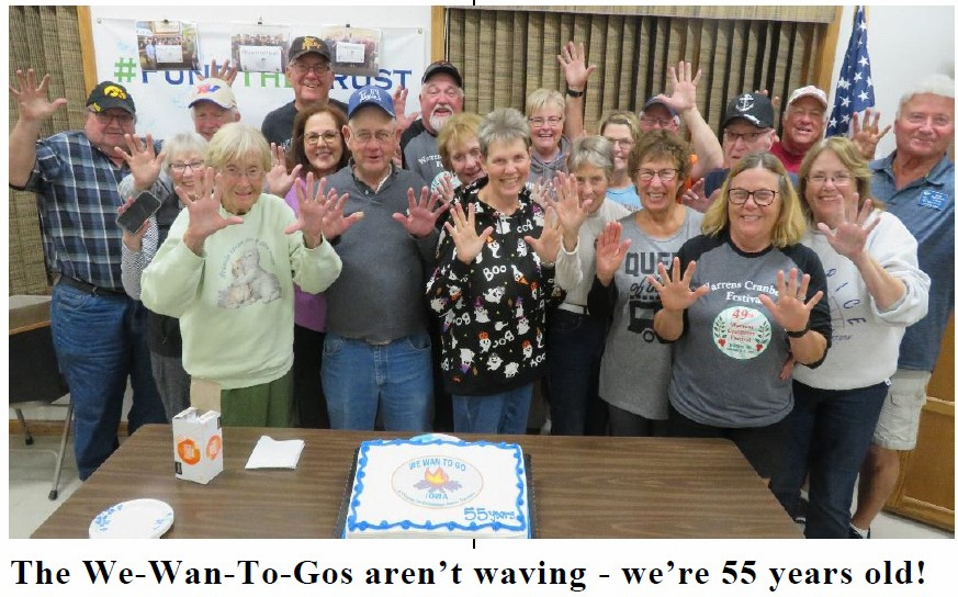 Members celebrating 55 years old